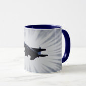 Luftwaffe F 15 Fighter Jet Art Tasse Cup (VorderseiteRechts)
