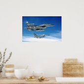 Luftwaffe F-16 Poster (Küche)