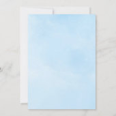 Luftwaffe Jet Pilot Geburtstag Junge Einladung (Rückseite)