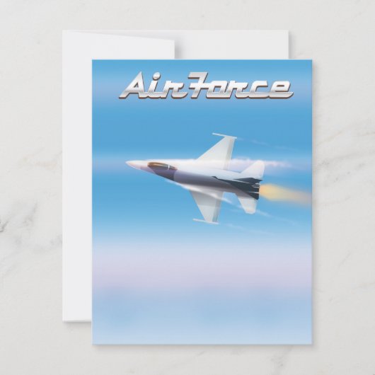 Luftwaffe-Jet-Poster (Vorderseite)