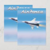 Luftwaffe-Jet-Poster (Vorne/Hinten)