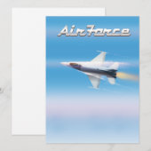 Luftwaffe-Jet-Poster (Vorne/Hinten)