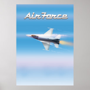 Luftwaffe-Jet-Poster Poster