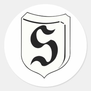 Luftwaffe JG26 Abbeville Boys Runder Aufkleber