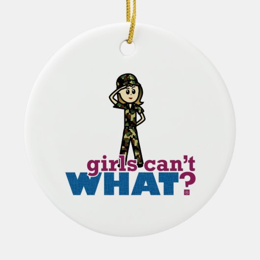 Luftwaffe Keramik Ornament (Vorne)