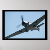 Luftwaffe Messerschmitt Bf-109 Poster (Vorne)