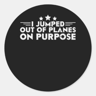 Luftwaffe - militärische Auslegung Runder Aufkleber