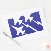 Luftwaffe Rechteckiger Aufkleber (Umschlag)