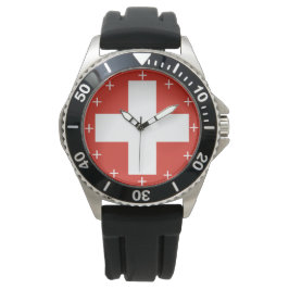 Luftwaffe Schweiz Roundel Custom Watch Armbanduhr