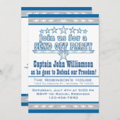 Luftwaffe senden weg von der Stationierungs-Party Einladung (Vorne/Hinten)