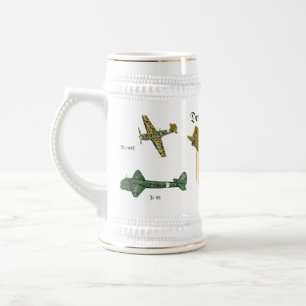 Luftwaffe Stein Bierglas