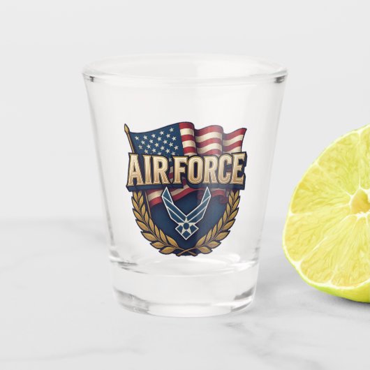 Luftwaffe (USAF) Schnapsglas (Vorderseite)