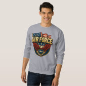 Luftwaffe (USAF) Sweatshirt (Vorne ganz)
