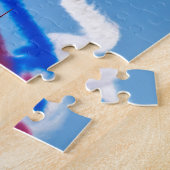 Luftwaffen-Aerobatic Team-Flugschau-Bildung Puzzle (Seite)