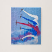 Luftwaffen-Aerobatic Team-Flugschau-Bildung Puzzle (Vertikal)