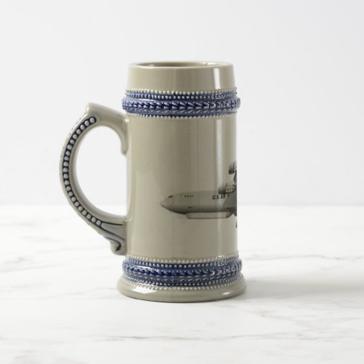 LUFTWAFFEN-DÜSENFLUGZEUG BIERGLAS (Links)