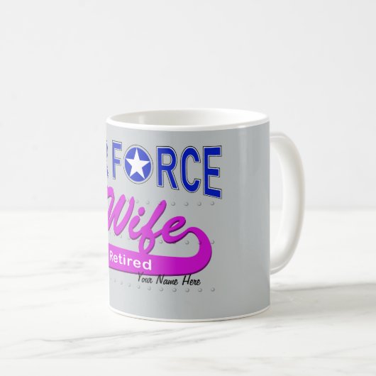 Luftwaffen-Ehefrau, zurückgezogen, Tasse (VorderseiteRechts)