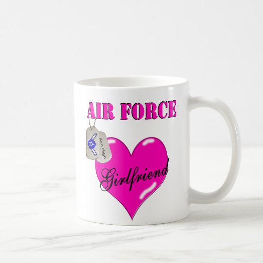 Luftwaffen-Freundin-Kaffeetasse Kaffeetasse (Rechts)