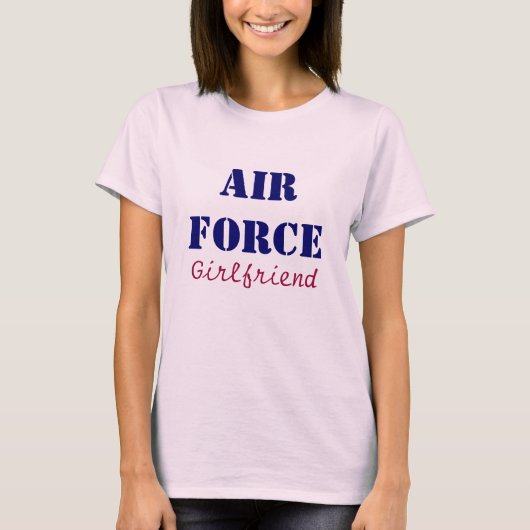 Luftwaffen-Freundin T-Shirt (Vorderseite)