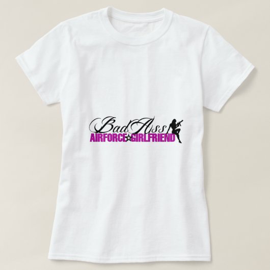 Luftwaffen-Freundin T-Shirt (Design vorne)