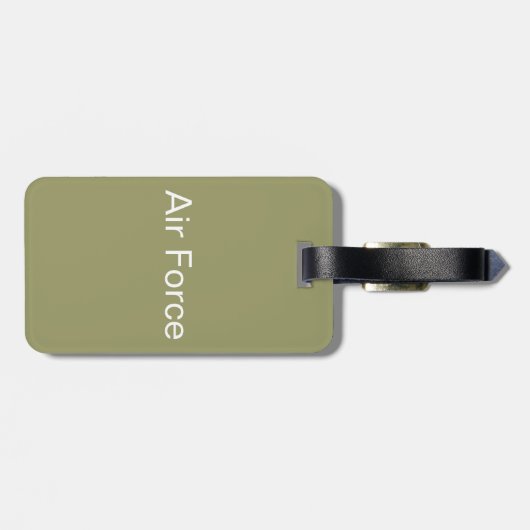 Luftwaffen-Gepäckanhänger Gepäckanhänger (Rückseite horizontal)