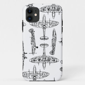 luftwaffen-GeschichtsFlugzeug des Spitfire-iphone5 Case-Mate iPhone Hülle