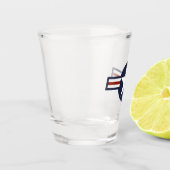 Luftwaffen-Logo Schnapsglas (Links)