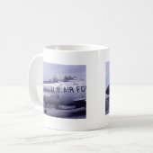 LUFTWAFFEN-SABRE-JET F-86D KAFFEETASSE (Vorderseite Links)