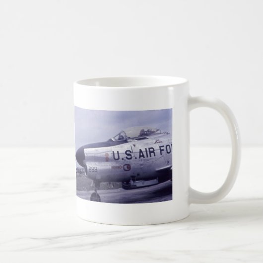LUFTWAFFEN-SABRE-JET F-86D KAFFEETASSE (Rechts)