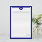 Luftwaffen-Stern Briefpapier (Stehend Vorderseite)