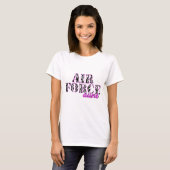 Luftwaffen-Tante Zebra T-Shirt (Vorne ganz)
