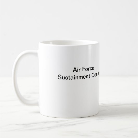 Luftwaffen-Unterstützungs-Mitte-Tasse Kaffeetasse (Links)