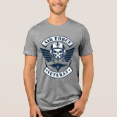 Luftwaffen-Veteran Tri-Blend Shirt (Vorderseite)