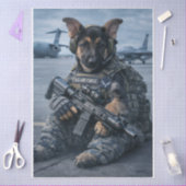 Luftwaffen Welpe Seidenpapier (Basteln)