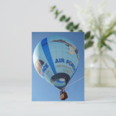 Luftwaffenballon Postkarte (Stehend Vorderseite)