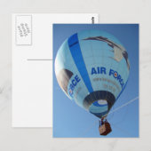 Luftwaffenballon Postkarte (Vorne/Hinten)