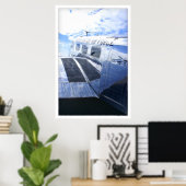 Luftwaffenbeechcraft 18 / C45 Poster (Heimbüro)