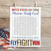 Luftwaffenfamilie 8x10 Wanddekoration Poster