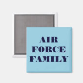 Luftwaffenfamilie Magnet (Vorderseite/Rückseite)