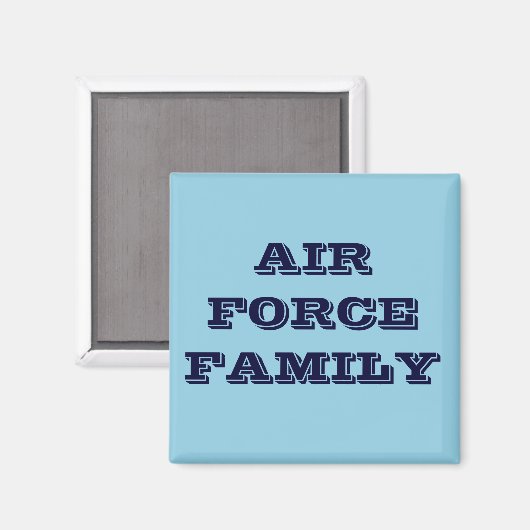Luftwaffenfamilie Magnet (Vorderseite/Rückseite)