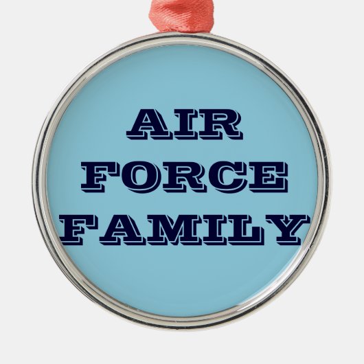 Luftwaffenfamilie Ornament (Vorne)