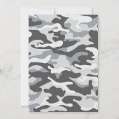 Luftwaffenflugzeug-Babydusche Einladung (Rückseite)