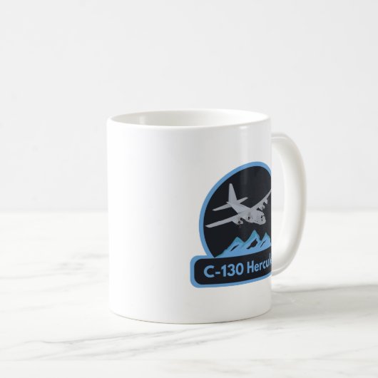 Luftwaffenflugzeug Kaffeetasse (VorderseiteRechts)
