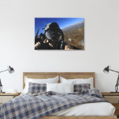 Luftwaffenfotograf der USA Leinwanddruck (Insitu (Schlafzimmer))