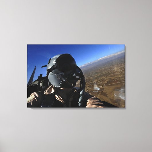 Luftwaffenfotograf der USA Leinwanddruck (Vorderseite)