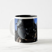 Luftwaffenfotograf der USA Zweifarbige Tasse (Vorderseite Links)