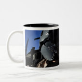 Luftwaffenfotograf der USA Zweifarbige Tasse (Links)