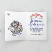 Luftwaffengrundausbildung 326 Bulldogs Abschluss Karte (Innenseite)