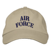 Luftwaffenhut Bestickte Baseballkappe (Vorderseite)