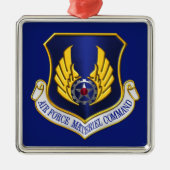 Luftwaffenkraftstoffkommando Maßgeschneiderte Weih Ornament Aus Metall (Vorne)